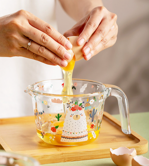 Cartoon Glass Measuring Cup