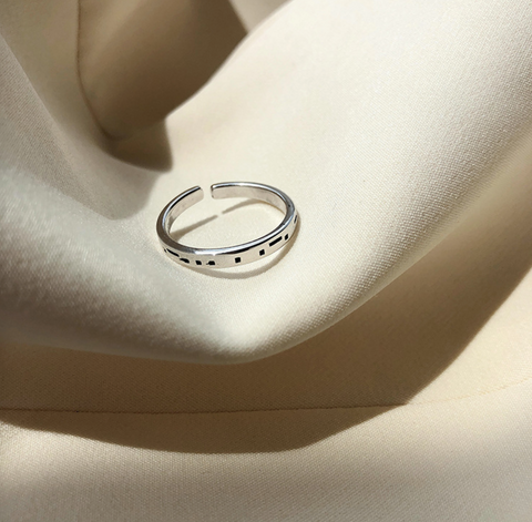 Morse Code Ring