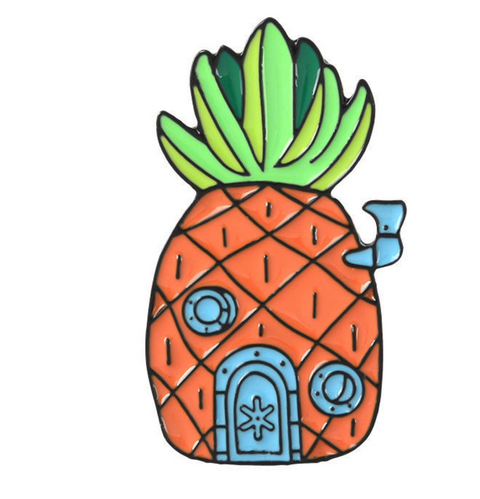 Spongebob Homes Pin