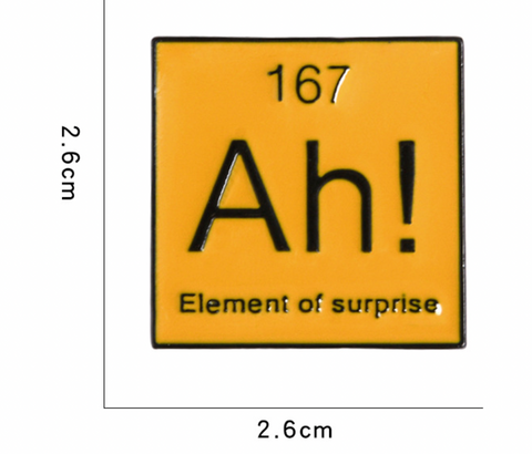 Chemistry Square Pins