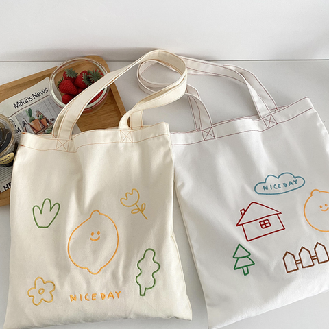 Nice Day Square Tote