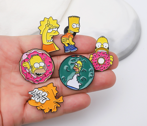 Simpsons Pin