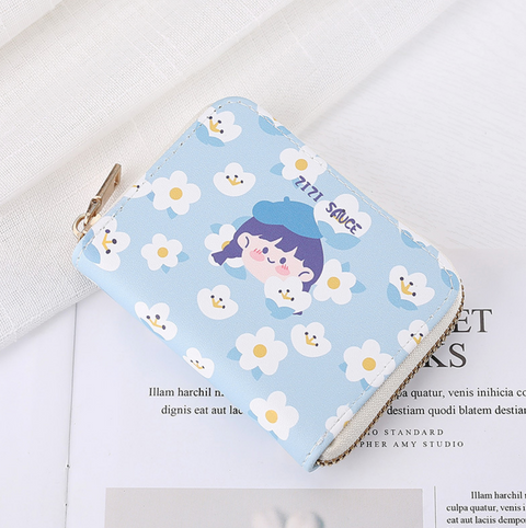 Zipper Card Wallet 9 Slot