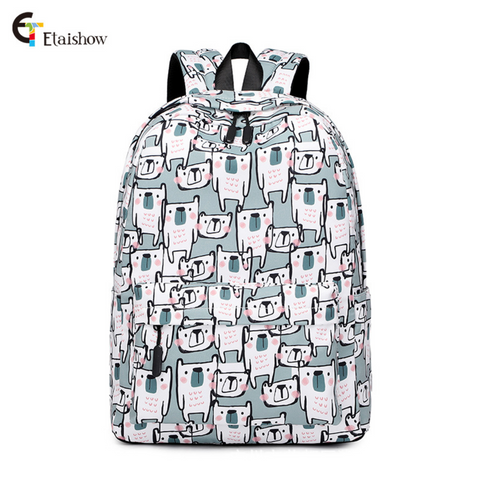 Korean Lightweight Medium Backpack
