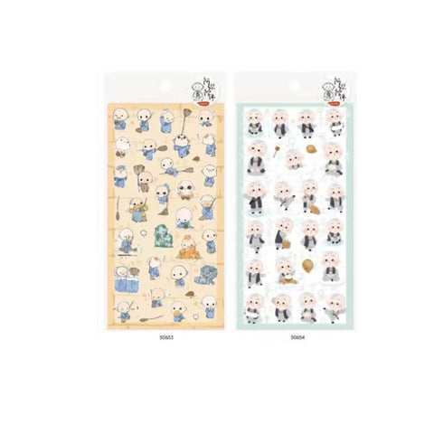 Housekeeping Little Monk Stickers