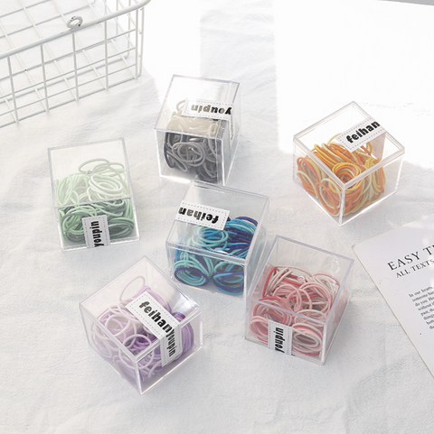 Colorful Boxed Small Hairtie