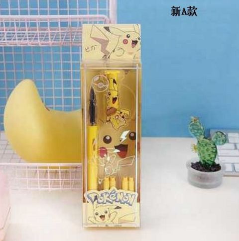 0.5mm Pikachu Fountain Pen Set with Refill