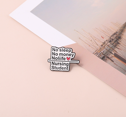 No Sleep Nurse Pins