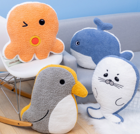 Animal Fuzzy Cushion