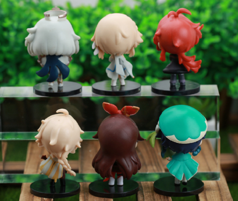 Genshin Impact Chibi 3 Statues