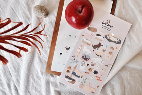 Suatelier Meow Sticker