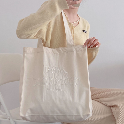 Noirnine Bebe Canvas Tote