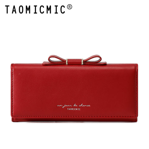 Bow Long Wallet