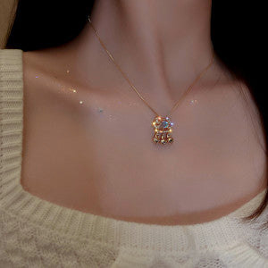 Silver Bell Necklace