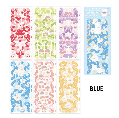 Goo Goo Card Sticker