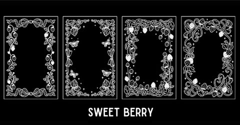 Infeel.Me PET Shiny Frame Stickers