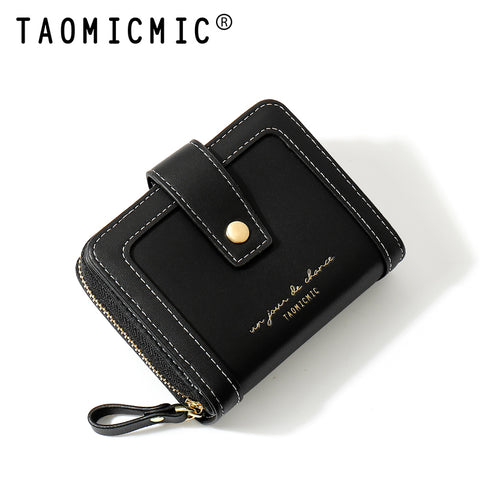 Short Two-Fold Vintage Wallet