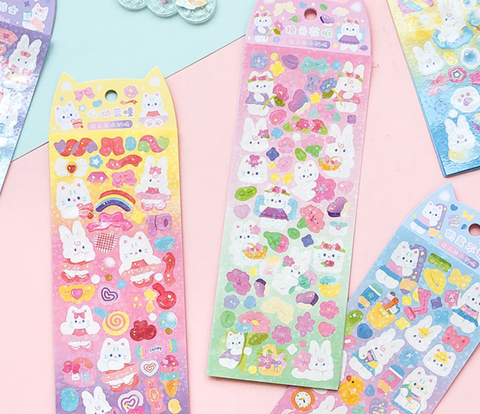 Jiyu Bunny Deco Stickers