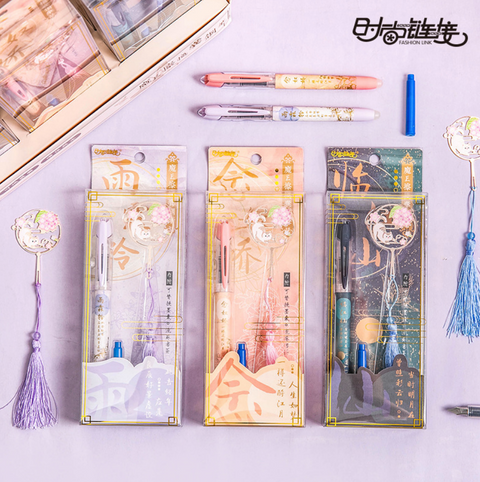 0.5mm Cat Fountain Pen Set
