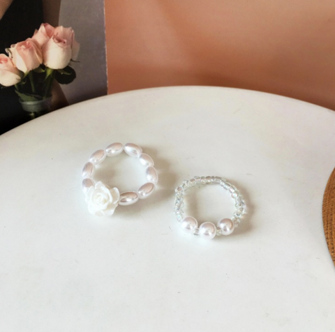 Pearl Stringed Ring