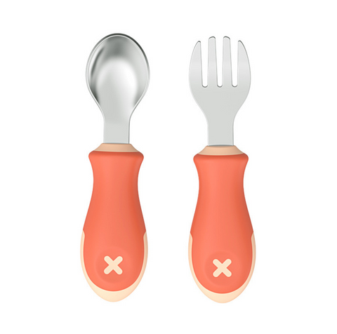 Stainless Steel Short Fork and Spoon