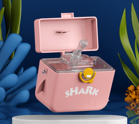 Shark Box Straw Water Bottle 450ml