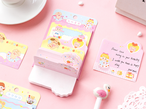 Jiyu Fun Shaped Tabbed Post It