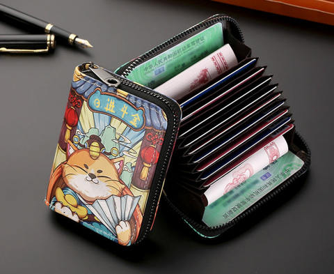 Zipper Short Wallet