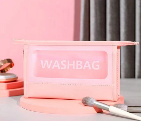 Transparent Cosmetic Pencil Case Matte Bag