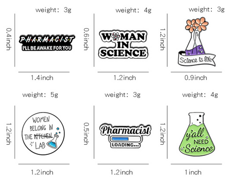 Science Pins