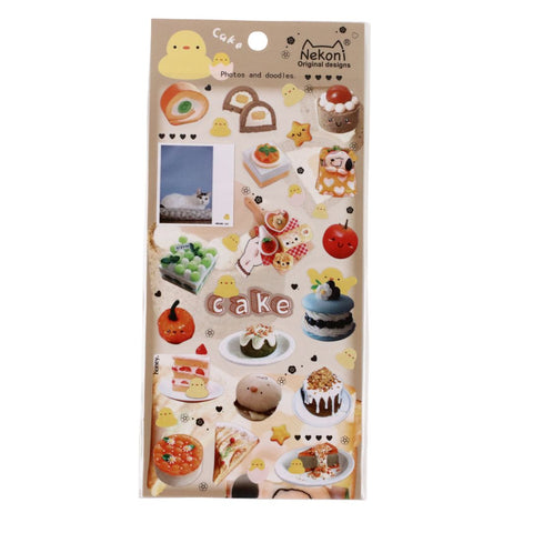 Chicken Cake Shop Stickers