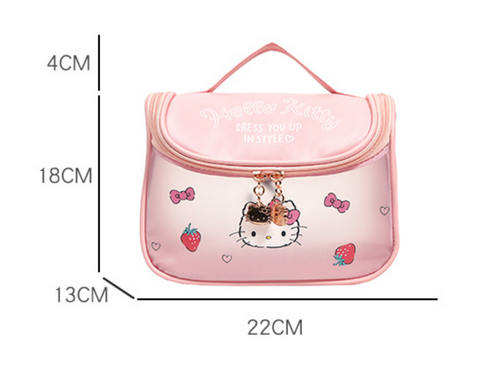 Top Zip Hello Kitty Wash Bag