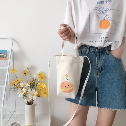 Tall Canvas Bag