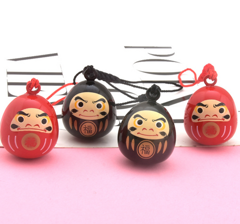 Daruma Water Bell Charm