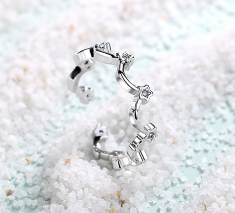Silver Stars Ring