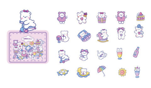 Cute Bear Stickers