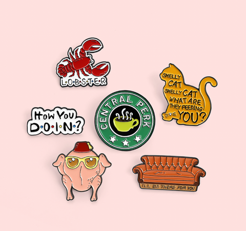 Friends Pins
