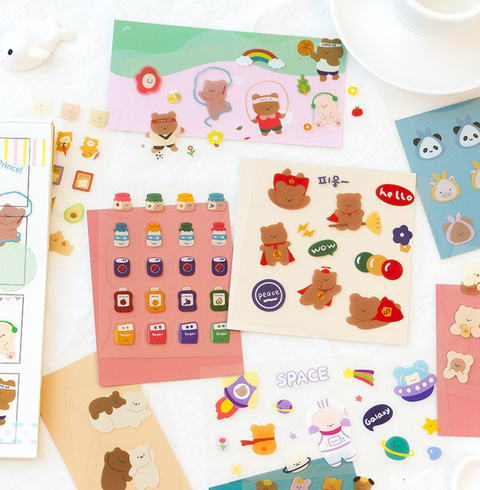 Bear! PVC Stickers