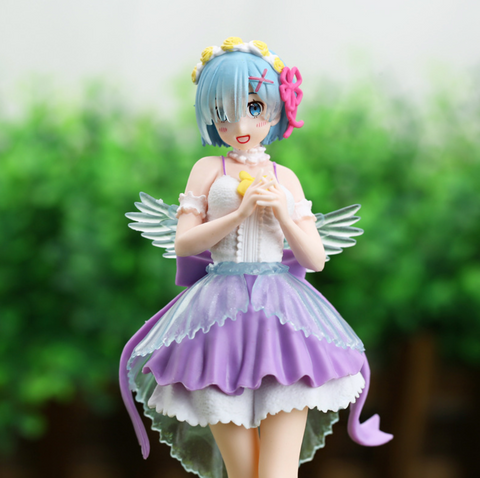 Rem Purple Dress Statue