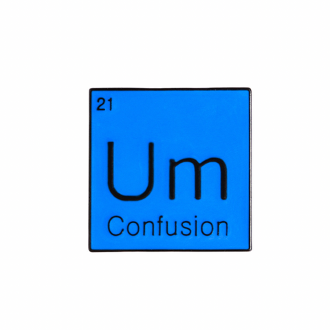 Chemistry Square Pins