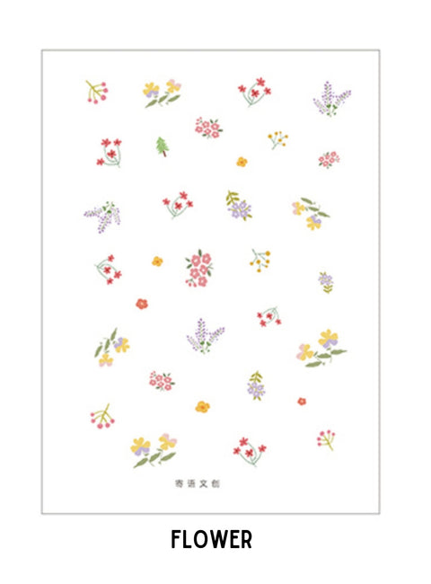 Jiyu Sweet PVC Stickers