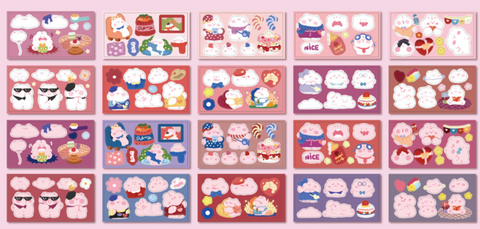 Fuxian Landscape Leisure Sticker Pack