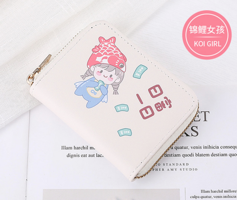 Zipper Card Wallet 9 Slot
