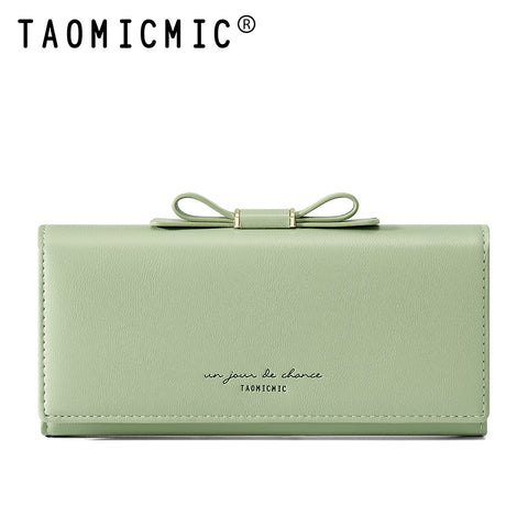 Bow Long Wallet