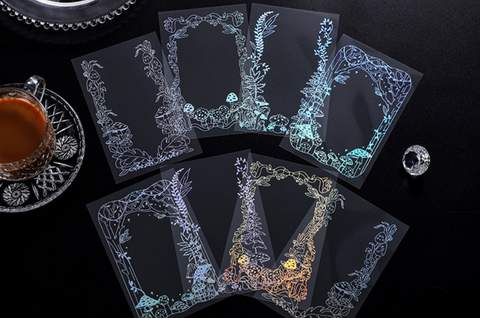 Infeel.Me PET Shiny Frame Stickers