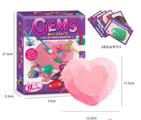 Gems Dig & Create Kit