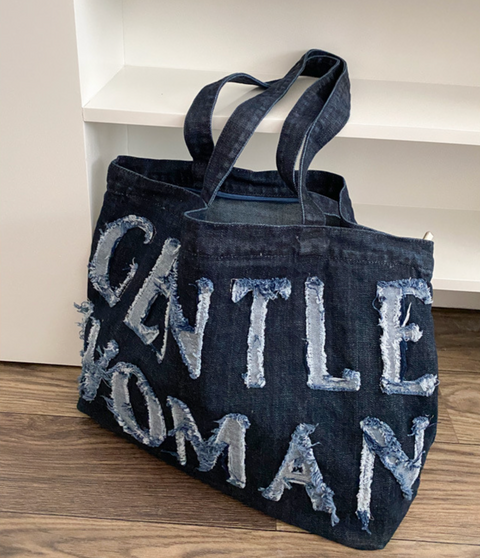 Gentlewoman Blue Canvas Tote