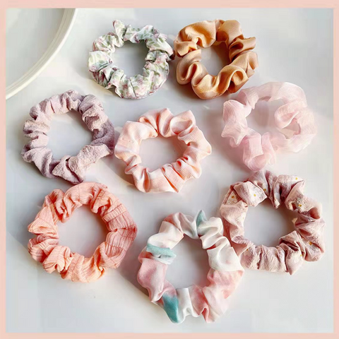 Cute Hair Scrunchie Set
