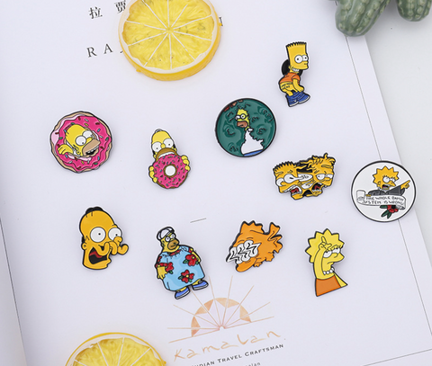 Simpsons Pin