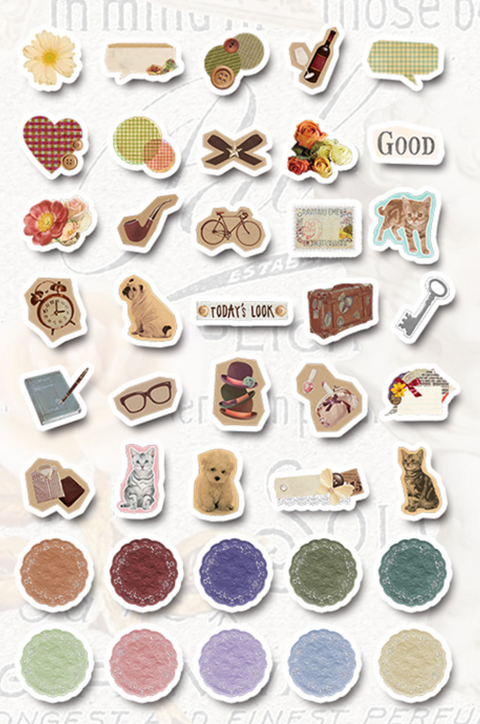 Jiyu Vintage Sticker Pack